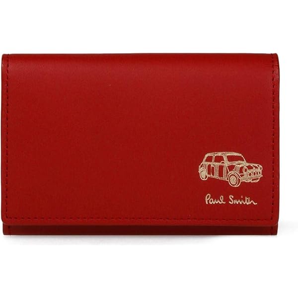 新品★ポールスミス★スワールインセットディティール名刺入れカードケース★ブラウン 新品☆ポールスミス☆スワールインセットディティール名刺入れ